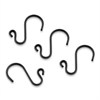 Axis Bronze Loop Shower Curtain Rings/Hooks
