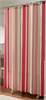 Flo Stripe Punch Shower Curtain (Multi Colored Stripes)