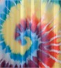 Tie Dye Shower Curtain